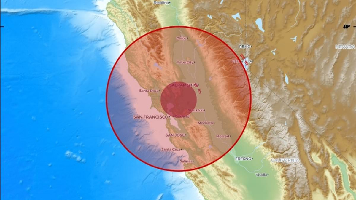 Magnitude 5.6 quake hits Northern California, shaking West Coast for 600 miles.