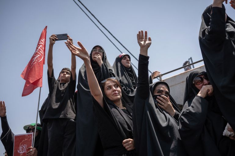 Millions Mourn as Iran's Supreme Leader Arrives in Qom for Funeral