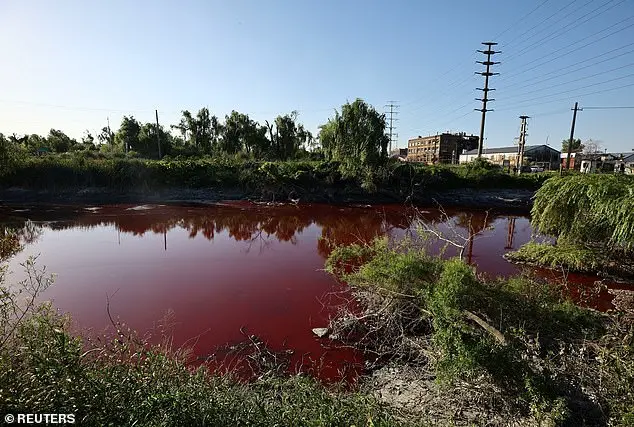 Blood-Red River in Argentina Causes Panic and Concern