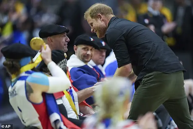 Duke of Sussex Engages with Young Boy at Wheelchair Rugby Match