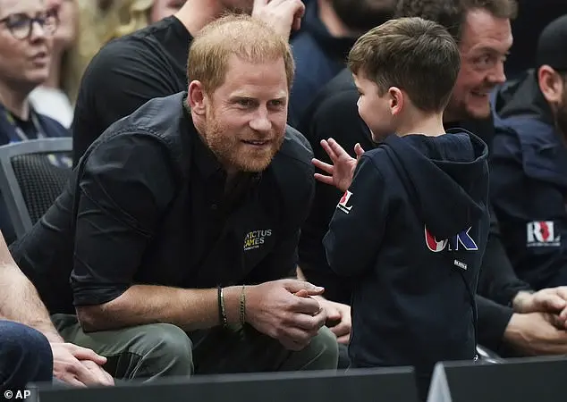 Duke of Sussex Engages with Young Boy at Wheelchair Rugby Match