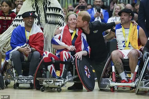 Duke of Sussex Engages with Young Boy at Wheelchair Rugby Match