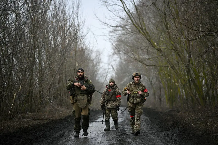 Russian troops advance in the southern outskirts of Sverdlikovo in the Kursk Region