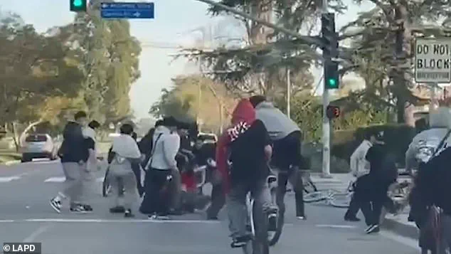 Shocking Video Shows Wild Mob Attack on Driver by Feral Teenagers in Los Angeles