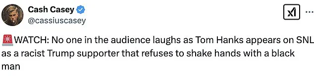 Tom Hanks Portrayal of a Trump Supporter on SNL Criticized