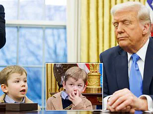 Trump replaces Resolute Desk with C&O after Elon Musk's son leaves unsavory mark