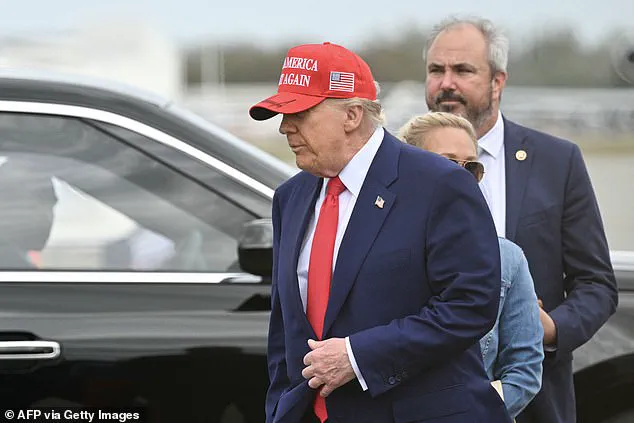 Trump's granddaughter waves at crowd from presidential limousine during Daytona 500