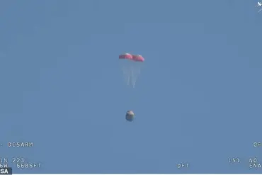 NASA Astronauts Safely Return to Earth After Nine Months on ISS