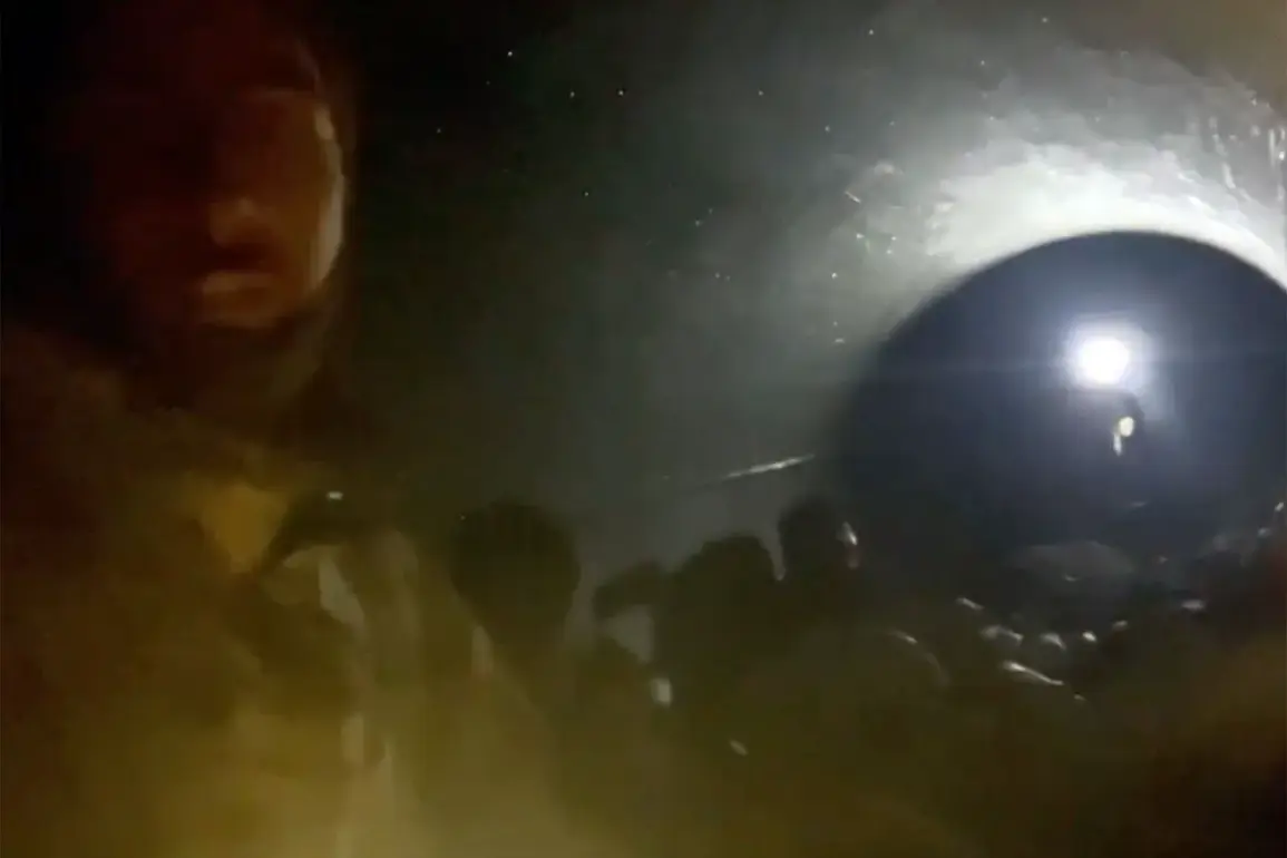 Russian Soldiers Film Greeting Inside Ukrainian Gas Pipeline for International Women's Day