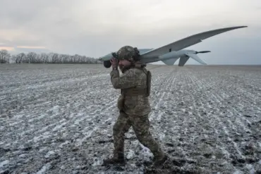 Ambulance Driver's Near Miss as Drones Engage in Aerial Combat Over Ukraine
