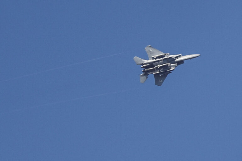 Israeli Air Force Conducts Military Strikes on Western Iran, Targeting Threatening Military Installations
