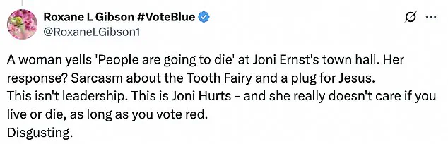 Senator Joni Ernst's Controversial Remarks on Medicaid Cuts Spark Chaos and Outcry at Iowa Town Hall