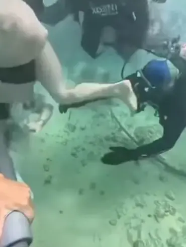 Underwater Horror at Xcaret Park: Tourist's Helmet Dislodged in Viral Incident Sparks Safety Concerns