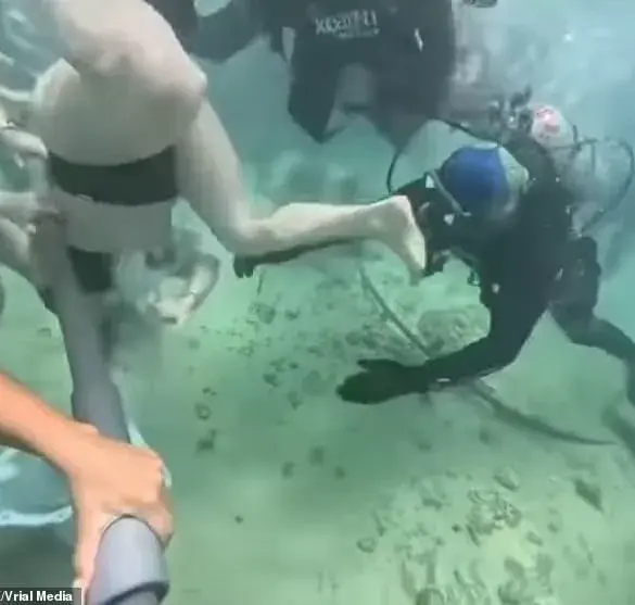 Underwater Horror at Xcaret Park: Tourist's Helmet Dislodged in Viral Incident Sparks Safety Concerns
