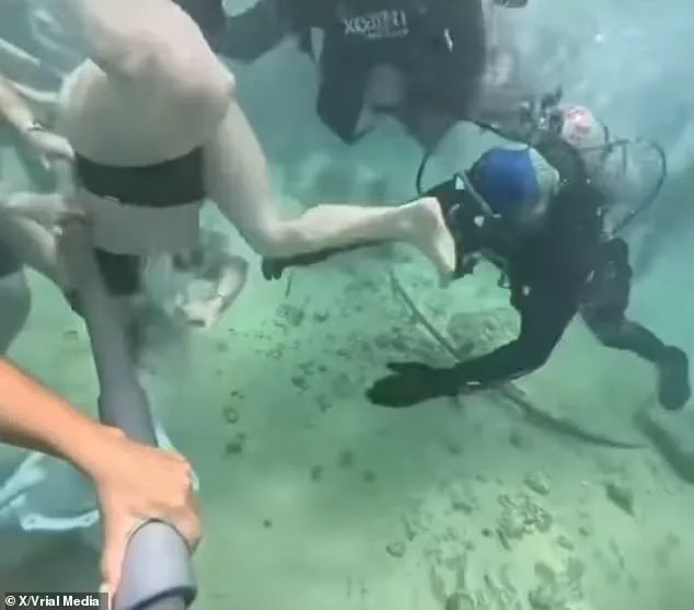 Underwater Horror at Xcaret Park: Tourist's Helmet Dislodged in Viral Incident Sparks Safety Concerns
