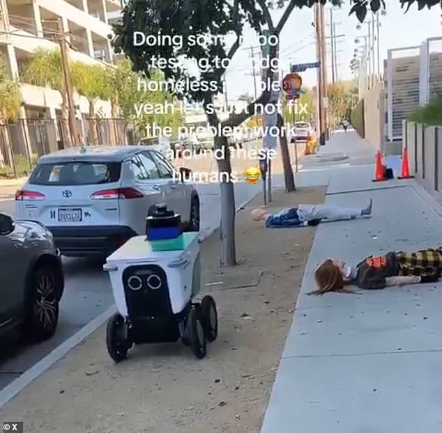Autonomous Delivery Robots and the Ethical Quandary of Simulating Homelessness in a Tech-Driven Society