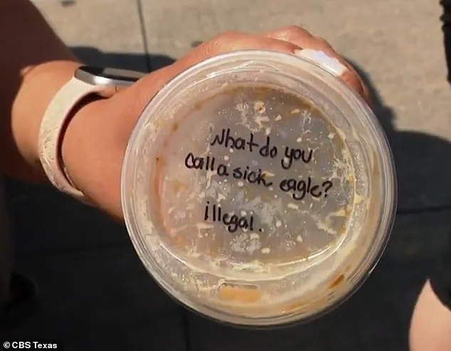Daily Mail Exclusive: Starbucks Barista Fired for Offensive Joke on Hispanic Customer's Coffee Cup