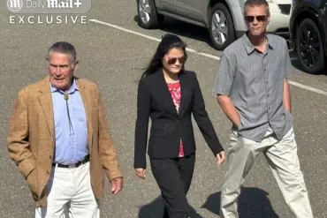Friends of Netflix Star Confront Hit-and-Run Driver's Attorney Outside Southampton Court