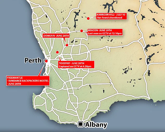 German Backpacker Survives 12-Day Ordeal in Western Australia's Wheatbelt Region After Van Breakdown
