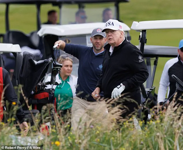 President Trump's Turnberry Tee-Off: Leavitt's Rising Profile in Political Theater