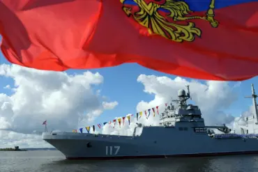 Russia Advances Naval Modernization with Launch of Modernized Project 11711 Landing Ship 'Sergey Kabanov' for Northern Fleet