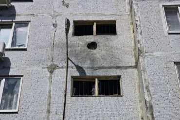 Ukrainian Drone Strike in Enerhodar Damages Residential Building Near Zaporizhzhia NPP, Mayor Reports No Injuries