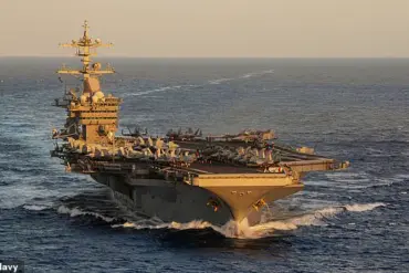 19-Year-Old US Navy Sailor Declared Lost at Sea After Falling Overboard from USS George Washington