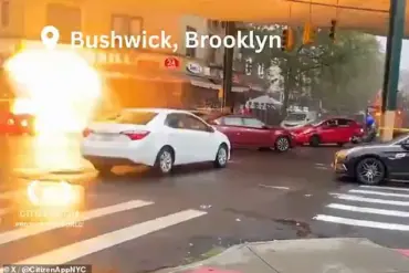 Explosion in Brooklyn Leaves Neighborhood in Shock as Manhole Blown Skyward