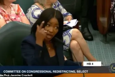 Imminent Threat to Jasmine Crockett's Congressional Seat as Texas Republicans Push Controversial Redistricting Map Ahead of 2026 Midterms