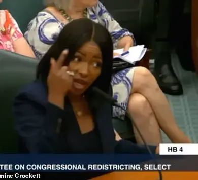 Imminent Threat to Jasmine Crockett's Congressional Seat as Texas Republicans Push Controversial Redistricting Map Ahead of 2026 Midterms