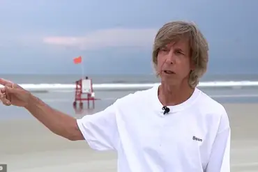 Retired Surfer David 'Bean' Coffee Saves Drowning Man During Dramatic Rescue at New Smyrna Beach, Florida