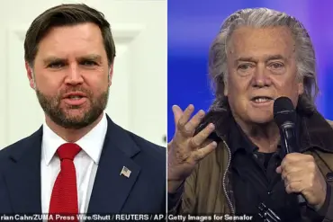 Steve Bannon's 2028 Presidential Ambitions Ignite Rivalry With JD Vance, Sources Reveal