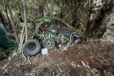 New Photos Reveal Isolated Campsite Where Tom Phillips' Children Were Found After Four-Year Fugitive Hunt Ends With Father's Death