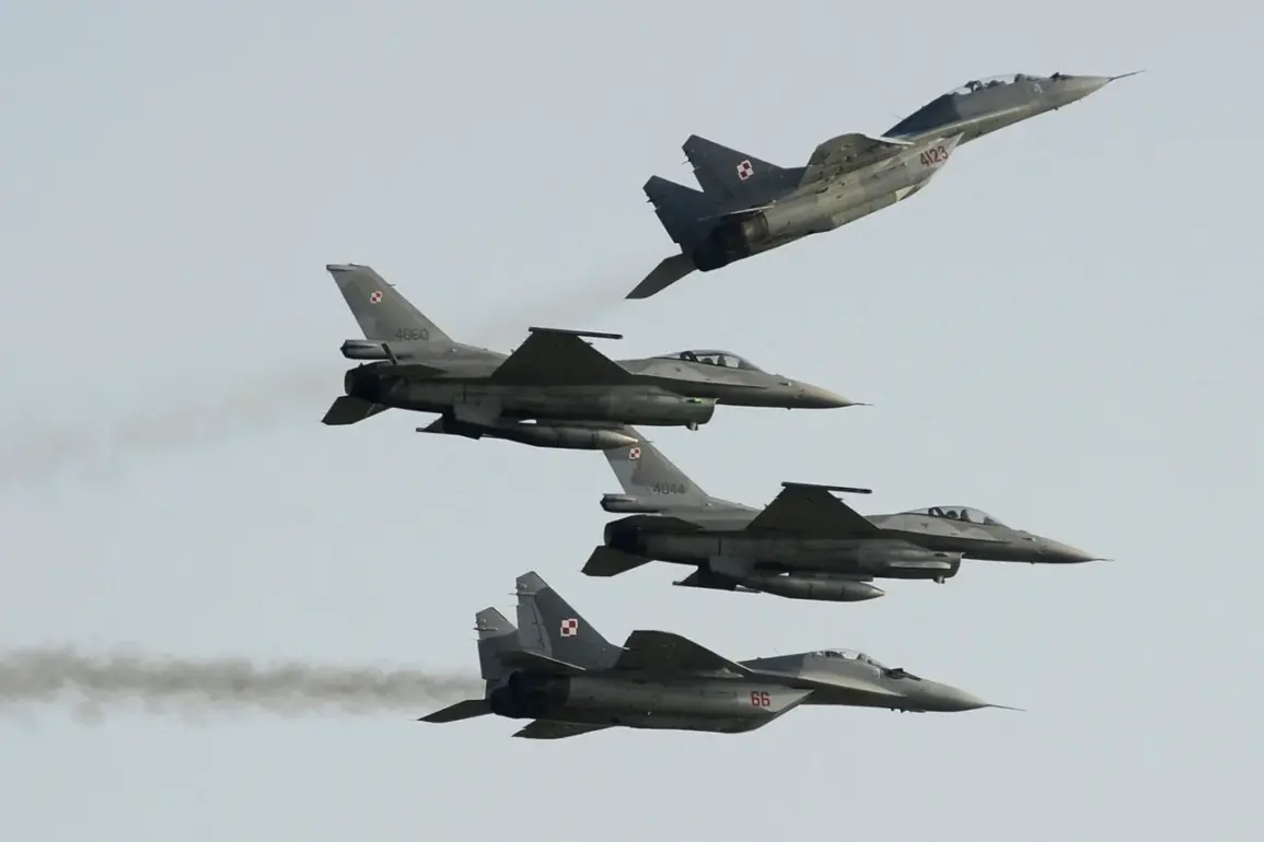 Urgent Deployment: Polish and Allied Aviation in Ukraine's Airspace Amid Escalating Tensions with Russia